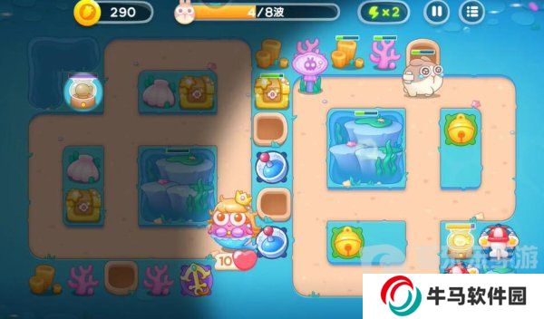 保衛(wèi)蘿卜4海的閨女58關(guān)怎么過(guò) 海的閨女58關(guān)通關(guān)攻略